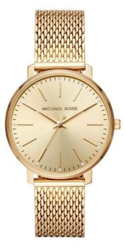 Michael Kors Pyper Quartz Gold Dial Gold Mesh Strap Watch For Women - MK4339 Buy Now By Michael Kors