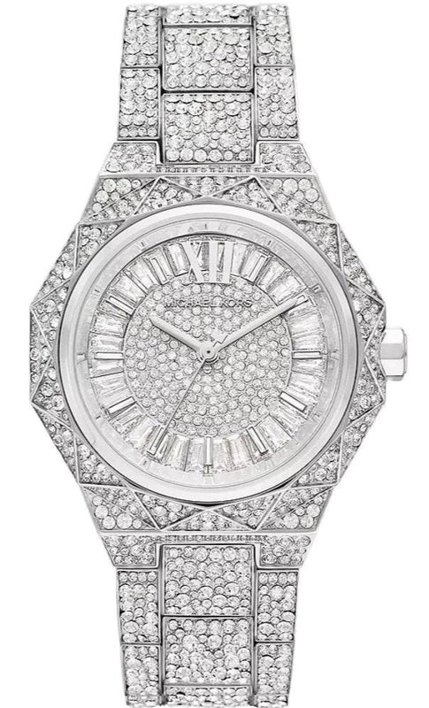 Michael Kors Raquel Three Hand Crystals Silver Dial Silver Steel Strap Watch For Women - MK4691 Buy Now By Michael Kors
