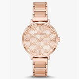 Michael Kors Addyson Quartz Rose Gold Dial Rose Gold Steel Strap Watch for Women - MK4713 Buy Now By Michael Kors