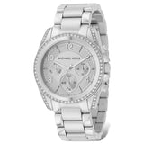 Michael Kors Brinkley Silver Dial with Diamonds Silver Steel Strap Watch for Women - MK5083 Buy Now By Michael Kors