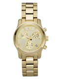Michael Kors Runway Gold Dial Gold Steel Strap Watch for Women - MK5384 Buy Now By Michael Kors