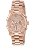 Michael Kors Runway Chronograph Rose Gold Dial Rose Gold Steel Strap Watch for Women - MK5430 Buy Now By Michael Kors