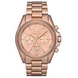 Michael Kors Bradshaw Rose Gold Dial Rose Gold Steel Strap Watch for Women - MK5503 Buy Now By Michael Kors