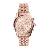 Michael Kors Lexington Rose Gold Dial Rose Gold Steel Strap Watch for Women - MK5569 Buy Now By Michael Kors