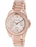 Michael Kors Blair Rose Gold Dial Rose Gold Steel Strap Watch for Women - MK5613 Buy Now By Michael Kors