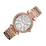 Michael Kors Parker White Dial Rose Gold Steel Strap Watch for Women - MK5616 Buy Now By Michael Kors