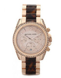 Michael Kors Blair Rose Gold Dial Two Tone Steel Strap Watch For Women - MK5859 Buy Now By Michael Kors