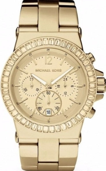 Michael Kors Dylan Quartz Gold Dial Gold Steel Strap Watch For Women - MK5861 Buy Now By Michael Kors