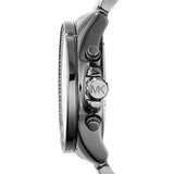 Michael Kors Wren Chronograph Quartz Blue Dial Grey Steel Strap Watch For Women - MK6097 Buy Now By Michael Kors