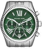 Michael Kors Lexington Quartz Green Dial Silver Steel Strap Watch For Women - MK6222 Buy Now By Michael Kors