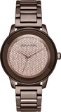 Michael Kors Kinley Brown Dial Brown Steel Strap Watch for Women - MK6245 Buy Now By Michael Kors