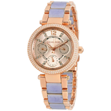 Michael Kors Parker Gold Dial Two Tone Steel Strap Watch for Women - MK6327 Buy Now By Michael Kors