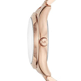 Michael Kors Layton Rose Gold Dial Rose Gold Steel Strap Watch for Women - MK6395 Buy Now By Michael Kors