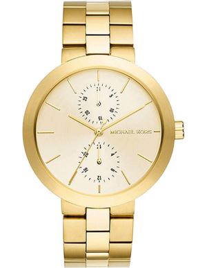 Michael Kors Garner Quartz Gold Dial Gold Steel Strap Watch For Women - MK6408 Buy Now By Michael Kors
