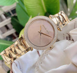 Michael Kors Parker Gold Mother of Pearl Dial Gold Steel Strap Watch for Women - MK6425 Buy Now By Michael Kors