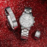 Michael Kors Ritz Silver Dial Silver Steel Strap Watch for Women - MK6428 Buy Now By Michael Kors