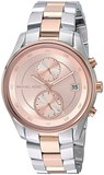 Michael Kors Blair Quartz Analog Rose Gold Dial Two Tone Steel Strap Watch For Women - MK6498 Buy Now By Michael Kors