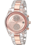 Michael Kors Blair Quartz Analog Rose Gold Dial Two Tone Steel Strap Watch For Women - MK6498 Buy Now By Michael Kors