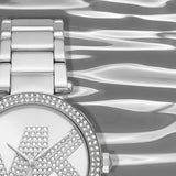 Michael Kors Parker Quartz Silver Dial Silver Steel Strap Watch For Women - MK6658 Buy Now By Michael Kors