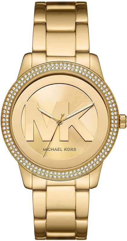 Michael Kors Tibby Three Hand Gold Dial Gold Steel Strap Watch For Women - MK6879 Buy Now By Michael Kors