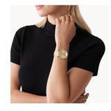 Michael Kors Tibby Chronograph Gold Dial Gold Steel Strap Watch For Women - MK6927 Buy Now By Michael Kors