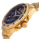 Michael Kors Everest Chronograph Blue Dial Gold Steel Strap Watch For Women - MK6971 Buy Now By Michael Kors