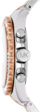 Michael Kors Everest Chronograph Silver Dial Two Tone Steel Strap Watch For Women - MK6975 Buy Now By Michael Kors