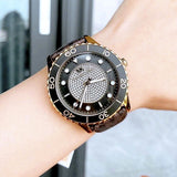 Michael Kors Runway Quartz Black Dial Brown Leather Strap Watch For Women - MK6979 Buy Now By Michael Kors