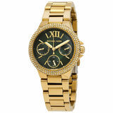 Michael Kors Camille Multifunction Green Dial Gold Steel Strap Watch For Women - MK6981 Buy Now By Michael Kors