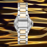 Michael Kors Camille Multifunction Silver Dial Two Tone Steel Strap Watch For Women - MK6982 Buy Now By Michael Kors