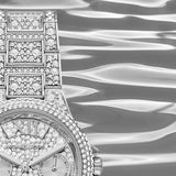 Michael Kors Camille Multifunction Crystals Silver Dial Silver Steel Strap Watch For Women - MK6996 Buy Now By Michael Kors