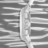 Michael Kors Camille Chronograph White Dial Silver Steel Strap Watch For Women - MK7198 Buy Now By Michael Kors