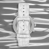 Michael Kors Parker Chronograph White Dial White Leather Strap Watch For Women - MK7226 Buy Now By Michael Kors