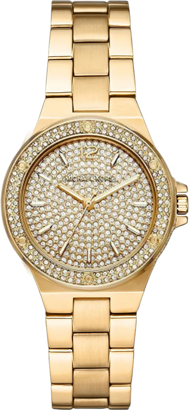 Michael Kors Lennox Three Hand Gold Dial Gold Steel Strap Watch For Women - MK7289 Buy Now By Michael Kors