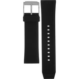 Michael Kors Janelle Quartz Silver Dial Black Rubber Strap Watch For Women - MK7138 Buy Now By Michael Kors