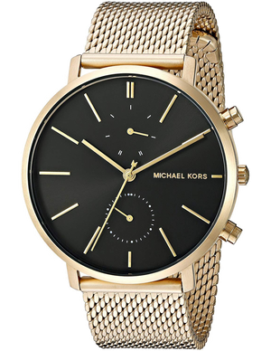 Michael Kors Jaryn Black Dial Gold Steel Strap Watch for Men - MK8503 Buy Now By Michael Kors