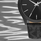 Michael Kors Slim Runway Black Dial Black Leather Strap Watch For Men - MK8908 Buy Now By Michael Kors