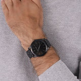 Michael Kors Slim Runway Black Dial Black Leather Strap Watch For Men - MK8908 Buy Now By Michael Kors