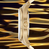 Michael Kors Lexington Quartz Gold Dial Gold Steel Strap Watch For Men - MK8947 Buy Now By Michael Kors