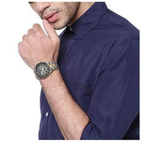 Michael Kors Layton Chronograph Black Dial Two Tone Steel Strap Watch For Men - MK8784 Buy Now By Michael Kors