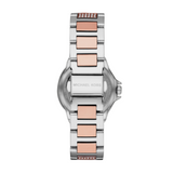 Michael Kors Camille Multifunction White Dial Two Tone Steel Strap Watch For Women - MK6846 Buy Now By Michael Kors