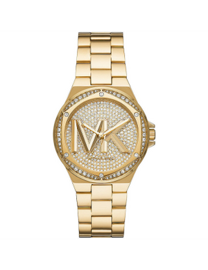 Michael Kors Lennox Three Hand Gold Dial Gold Steel Strap Watch For Women - MK7229 Buy Now By Michael Kors