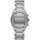 Michael Kors Accelerator Chronograph White Dial Silver Steel Strap Watch For Men - MK9112 Buy Now By Michael Kors