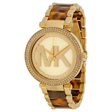 Michael Kors Parker Chronograph Gold Dial Two Tone Steel Strap Watch for Women - MK6109 Buy Now By Michael Kors