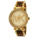 Michael Kors Parker Chronograph Gold Dial Two Tone Steel Strap Watch for Women - MK6109 Buy Now By Michael Kors