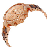 Michael Kors Parker Rose Gold Dial Two Tone Steel Strap Watch for Women - MK6239 Buy Now By Michael Kors