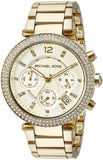 Michael Kors Parker Gold Dial Gold Steel Strap Watch for Women - MK5354 Buy Now By Michael Kors