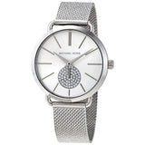 Michael Kors Portia Silver Dial Silver Mesh Bracelet Watch for Women - MK3843 Buy Now By Michael Kors