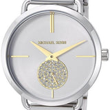 Michael Kors Silver Dial Two Tone Steel Strap Watch for Women - MK3679 Buy Now By Michael Kors