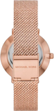 Michael Kors Pyper Quartz Mother of Pearl White Dial Rose Gold Mesh Strap Watch For Women - MK4588 Buy Now By Michael Kors